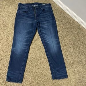 Bonobos Athletic Fit Blue Dark Wash Jeans Mens Size 32x28